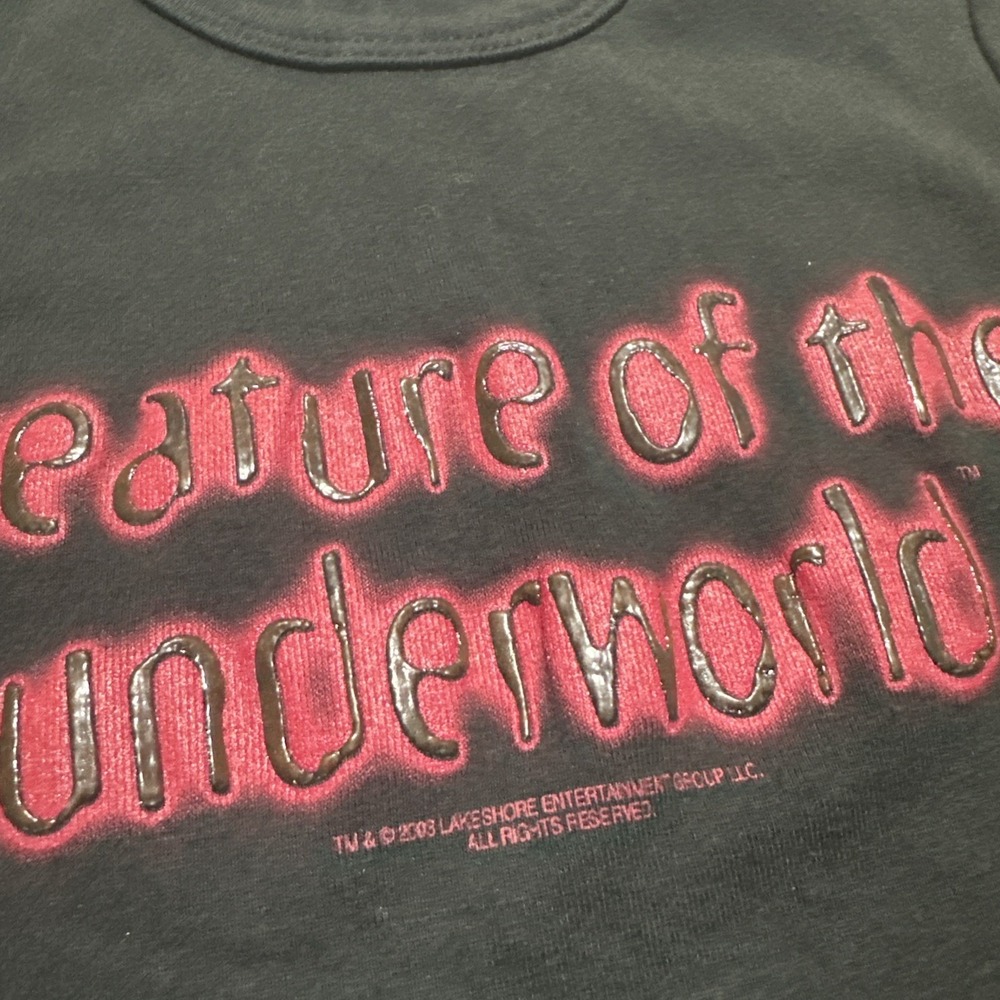 Vintage Underworld Horror Movie T Shirt Lakeshore Entertainment Creature 2003 - Picture 3 of 12